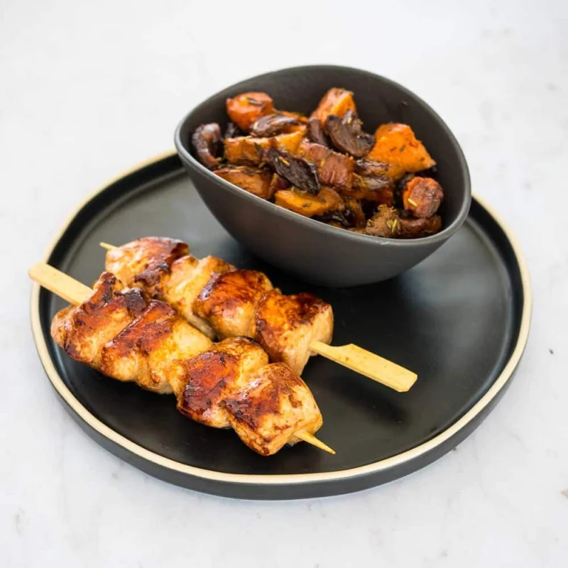 Brochetas de Pollo Marinadas